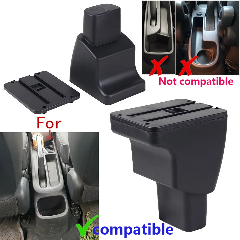 Car Armrest box For Hyundai I10 Armrest Center Storage Box  interface decoration accessories Interior Retrofit part