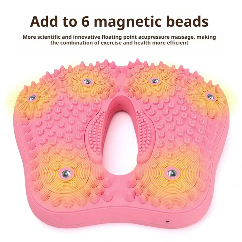

Effectively Promote Blood Circulation Relieve Fatigue Pvc Inflatable Multi-Functional Magnetic Acupressure Mat Foot Massager