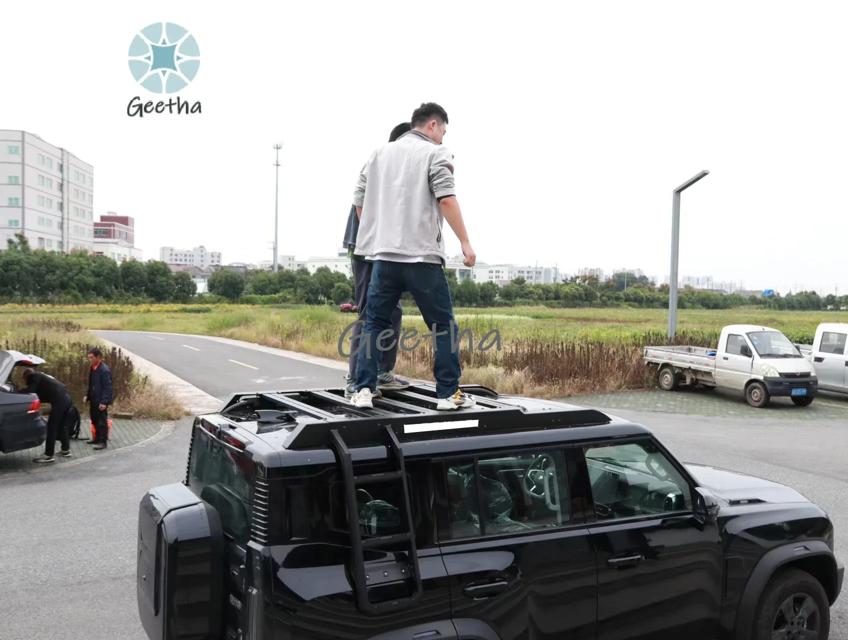 

Hot Sale Roof Rack Rooftop Cargo Luggage Carrier Steel Basket for JETOUR T2 Accessories TRAVELER ROOF PLATFORM 2023