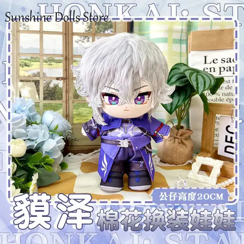 

NewMoze Dolls Genshin Impact Anime Figure Plush Cotton Doll Body 20cm Cosplay Cartoon Dress Up Clothes Outfit Toys Birthday Gift