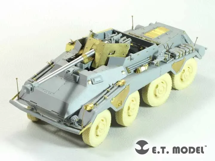 ET Model E35-243 1/35 WWII German Sd.Kfz.234/4 PANZERSPAHWAGEN Detail Up Part