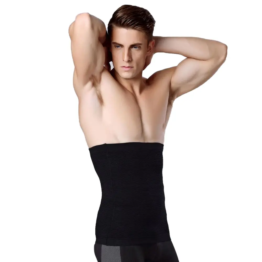 Men Waist Cincher Corsets Slimming Bodyshapers Belly Belt Waist Trainer Control Breathable High Elastic Compression Underwear