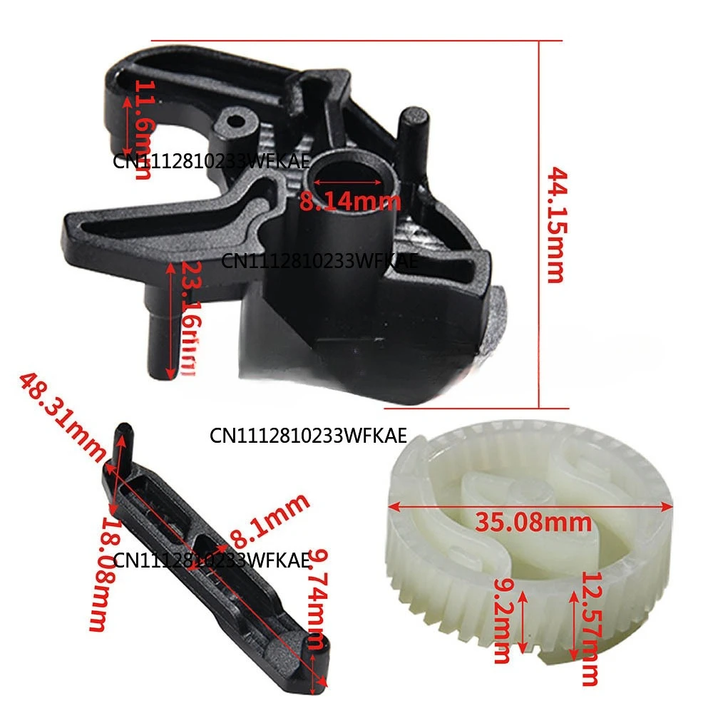 Door Lock Actuator Motor Gear Repair Kit Left and Right for BMW 3 Series E90 E91 E92 E93