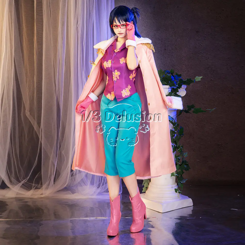 Anime game series: Two Years Later Tashigi Cosplay Full Set Women Anime Uniform Role Play Halloween Carnival Party Outfit - view 2