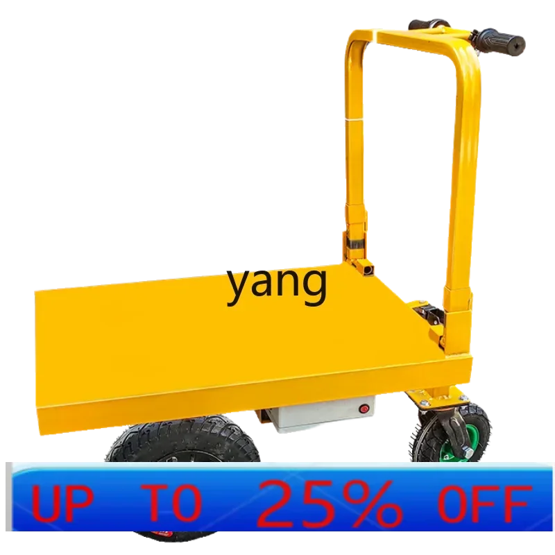 

LTT electric four-wheel trolley tile cement truck transporter