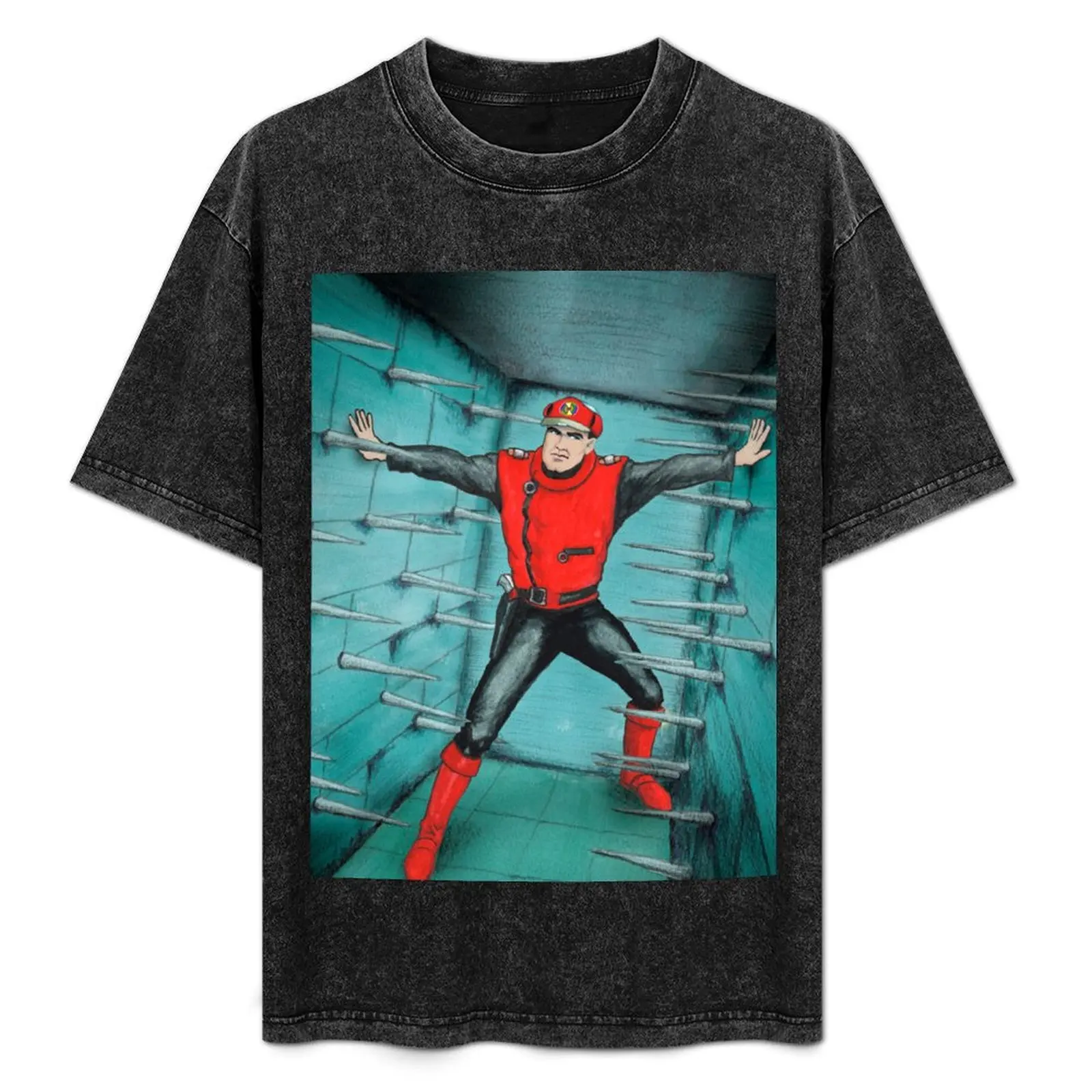 Mi versión de las trozos de arte de las genérías del Capitán Scarlet. Camiseta camisetas para hombre pack camiseta de algodón