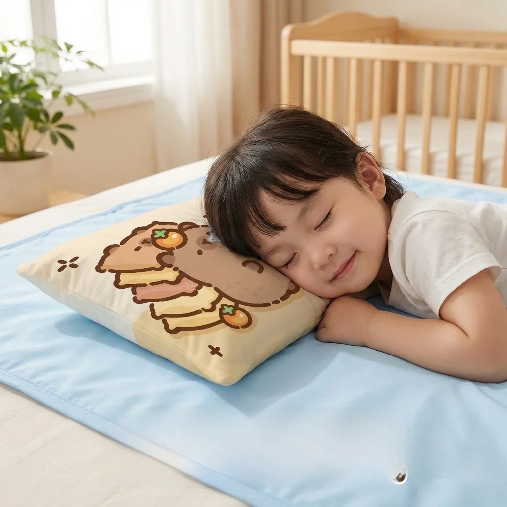 

Office Nap Pillow Adult Student Cooling Waterless Ice Pillow Comfortable Breathable Skin-friendly for Office Napping