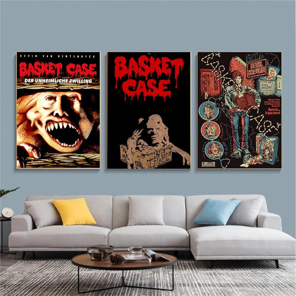 classic movie B-Basket Case 1982-E Painting Calligraphy Nature Inspired Artwork for Living Room  Home Decoration