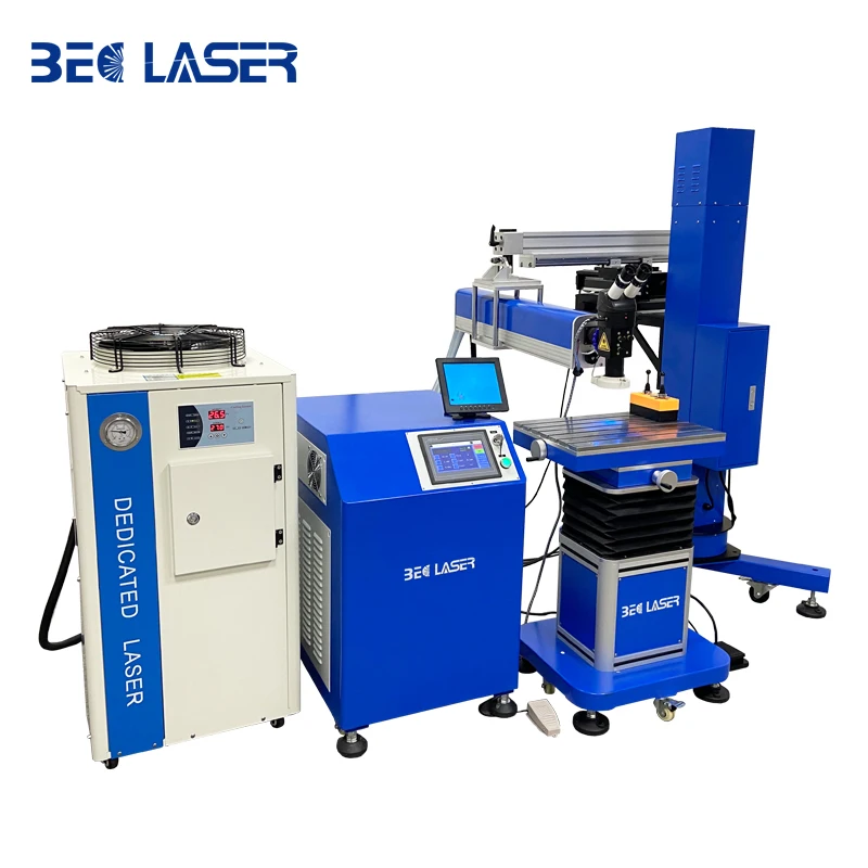 3D Mould Die Repair Laser Solder 200W 300W 400W 500W Mold Laser Welding Machine for Tin Alloys