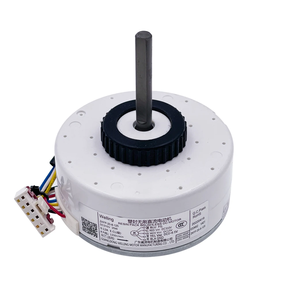 New For TCL Air Conditioner Indoor Unit DC Fan Motor ZKFP-20-8-125 DC310V 25W 1350r/min Conditioning Parts