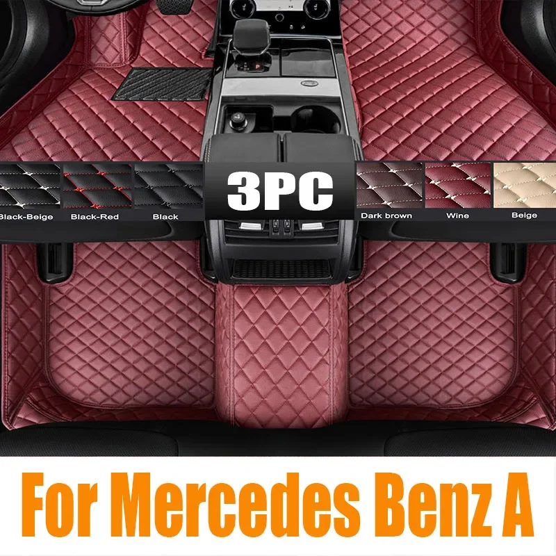 

Original For Mercedes Benz A Class W176 Accessories 2013~2018 Car Trunk Mats Cushion Liner Tray 3D TPE Material Protect Floor St