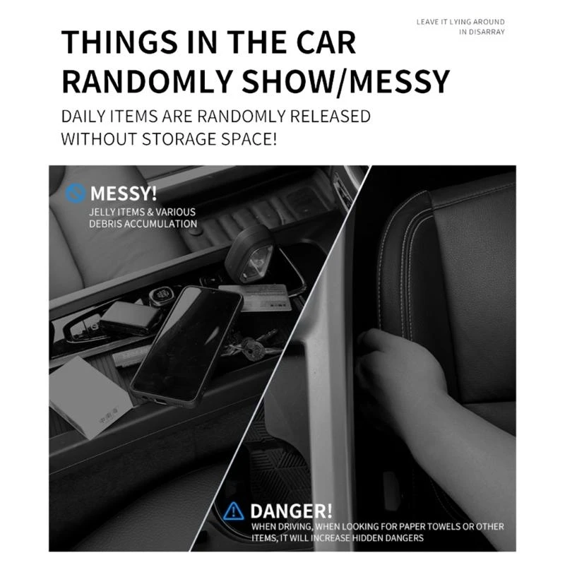 652F Universal Car Organizers Adhesive Mesh Pouches for Phones and Small Items Easy Installation Efficient Space Utilization