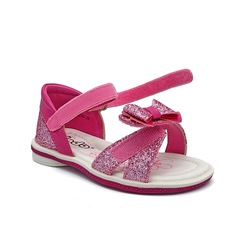 Super quality 1pair arch support Orthopedic girl Sandals  Leather Children Sandals inner 15.8-22.8 cm , FASHION kid shoes