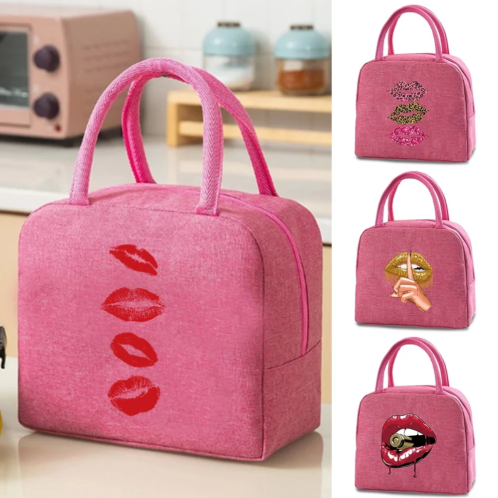 

Lunch Bag for Women Insulated Portable Lunch Bags Picnic Travel Food Storage Pouch for Outdoors Thermal Cooler Lunch Bento Pouch