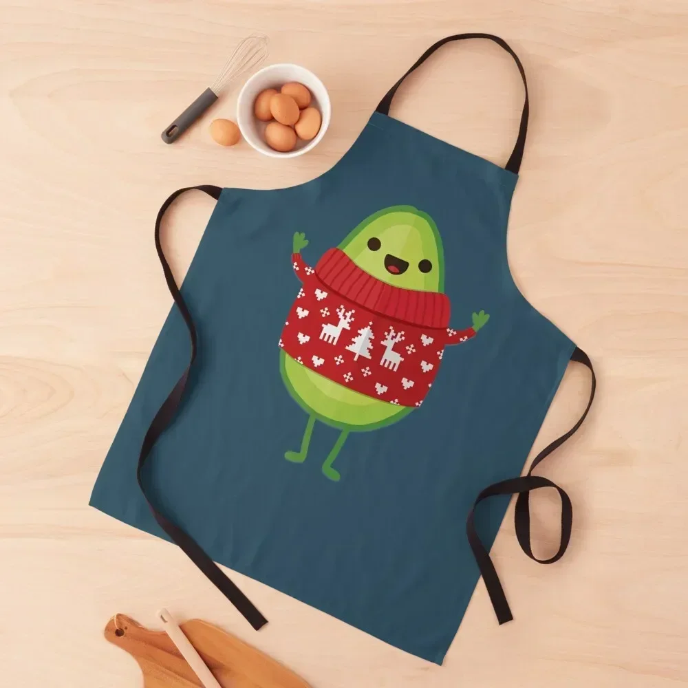 

Avo Merry Christmas! Apron waterproof for women Things For The Kitchen Chef Uniform Women Apron