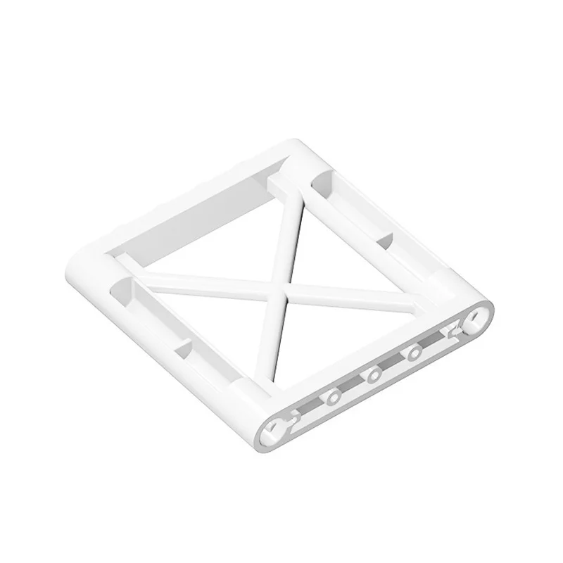 10 Stück 64448 6x6 Noppen Wandsäulen-Block Moc Farbzubehör Kompatibel mit Brick DIY Kinderspielzeug-Bausatz – Detail 1