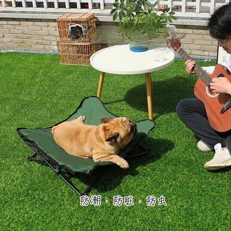 

Camping Foldable Kennel,Comfortable And Detachable Cat And Dog Pads, Portable Pet Bed, Waterproof And Bite Resistant