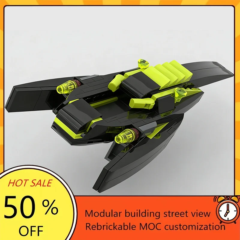 

Набор из 126 деталей: популярная модель космического корабля из фильма «Звездные войны», конструктор MOC, модульные технологичные блоки, подарок на праздник, игрушка для сборки, детский набор