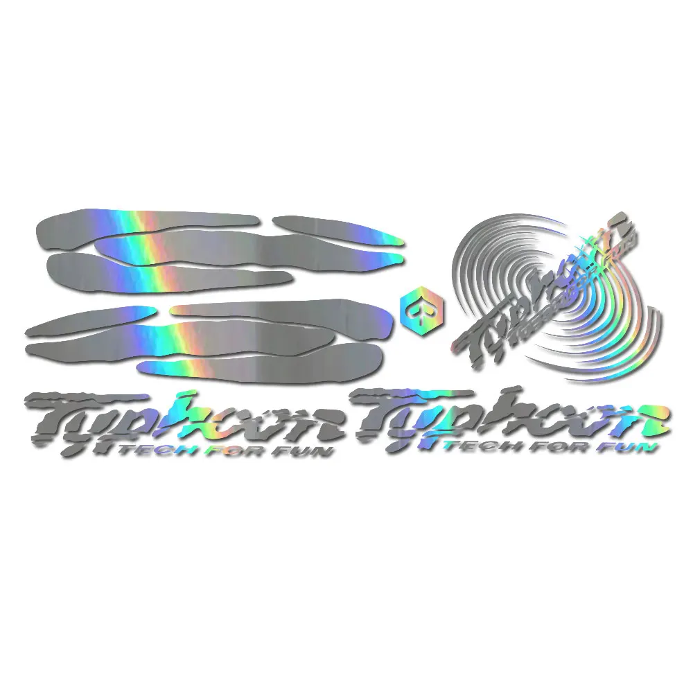 For Piaggio Typhoon Tech for fun Swirl Decals / Stickers Set 50 80 125 172 183 Style 1