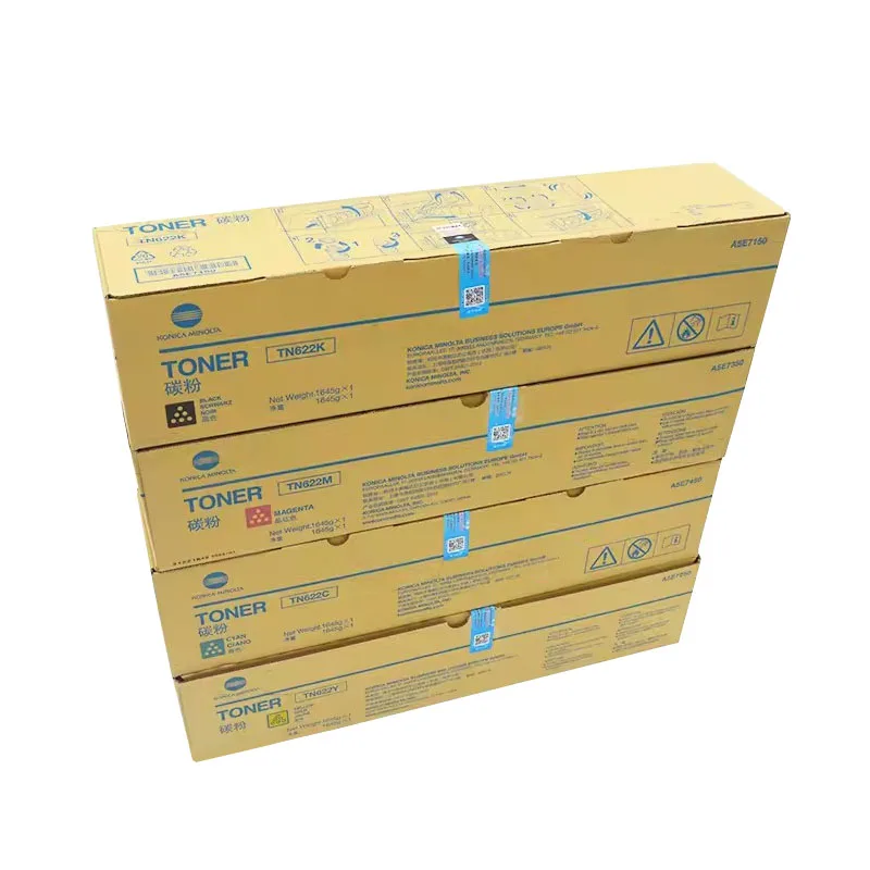 

TN622 оригинальный тонер-картридж в азиатской версии для Konica Minolta bizhub C1085 C1100 C6085 C6100 A5E7150 A5E7250 A5E7350 A5E7450
