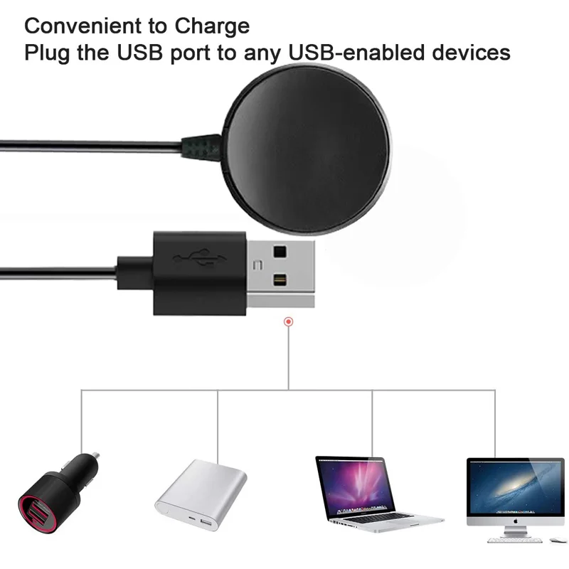 Chargeur de câble USB Type C PD, pour Samsung Galaxy Watch 6/5/Pro/4/3 41mm 45mm Active 2 40mm 44mm Watch6 Classic 43mm 47mm 42mm 46mm