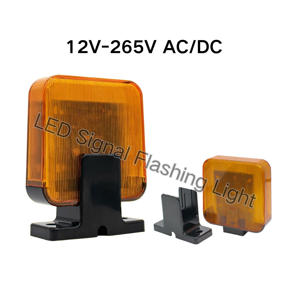 Universal 12V-256V 220V 12V 24V Security Protection LED Signal Alarm Light Flashing Light For Gate Light Alarm