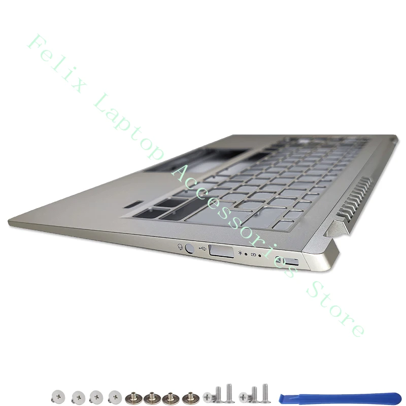 Imagem -06 - Tampa da Carcaça do Portátil para Acer Tampa Traseira Lcd Moldura Frontal Case Inferior Palmest Dobradiças Acer Swift 3x Sf314510g-517 Sf314-510 N20h3 Novo