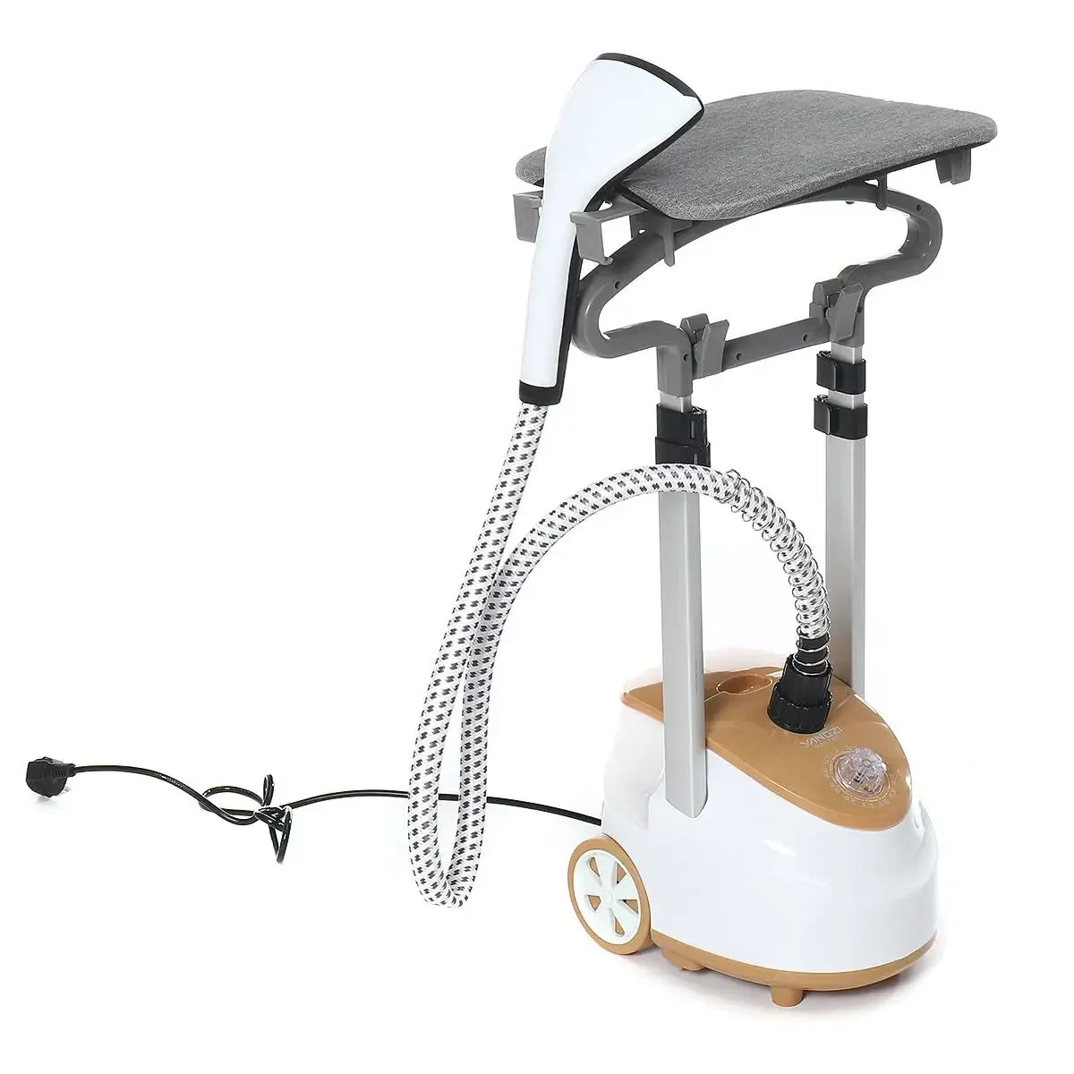 1800 واط آلة تنظيف الملابس بالبخار المنزلية المحمولة مكوّاة 10 والعتاد قابل للتعديل العمودي شقة البخار الحديد الملابس باخرة