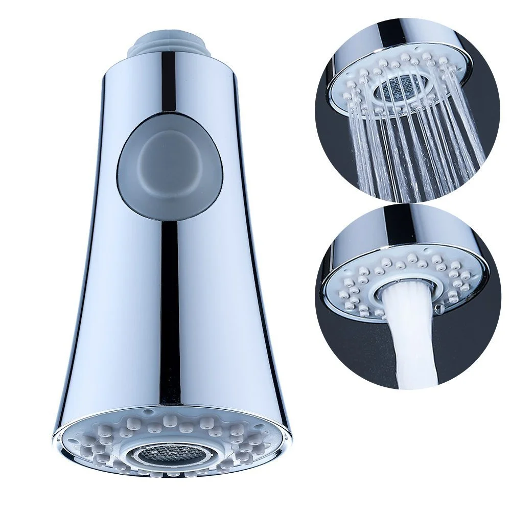 Dual Mode Kitchen Sink Faucet Accessories Pull-Out Water-Saving Sprinkler Splash-Proof Filter Shower Faucet Nozzle Adapter