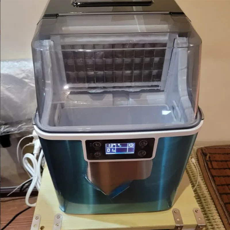 New Design Home Commercial Automatic Smart Ice Block Maker Machine   Small Mini Portable
