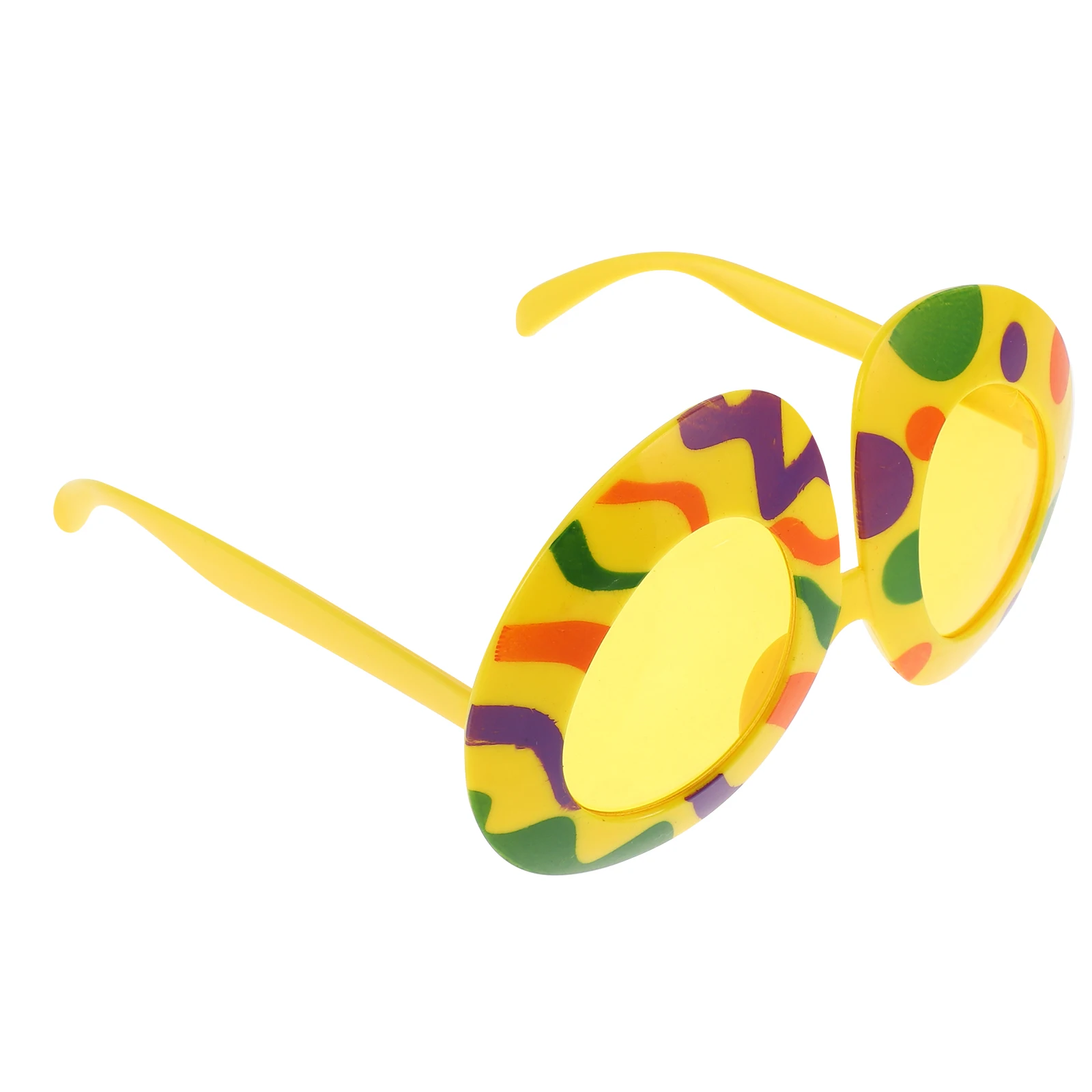 

Funny Egg Shaped Glasses PC Plastic Kids Easter Decorations Birthday Parties Halloween Photo Props Child Size One Pair