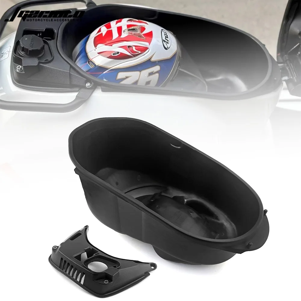 

Motorcycle Accessories ABS Seat Bucket Storage Box Compartment for VESPA GTS GTV 2023-2025