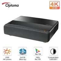 Optoma A1 Pro 4k LED-Projektor Untral Short Focus Unterstützung Blue-Ray 3d 2500hk Lumen Mit Kontraste 180000: 1 Heimkino-Video