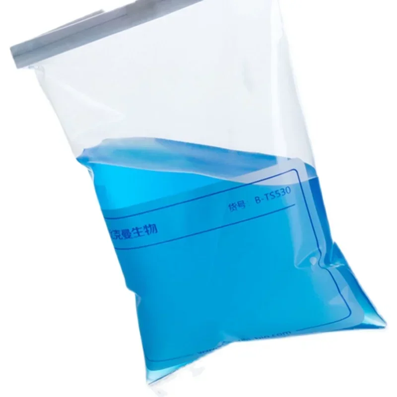 Sterile sampling bag with wire homogeneous  Water sample collection Sampling bag Thickened with writing area