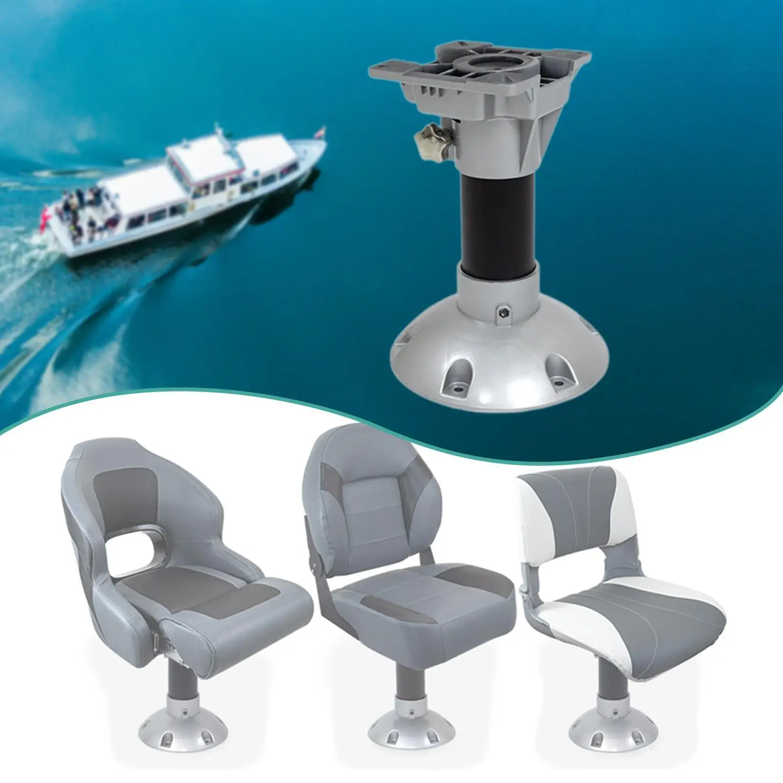 

Boat Seat Swivel Base Seat Extension Seat Plate Replacement Part Seat Mount Swivel Bracket Replacement Mount Chair Accessories