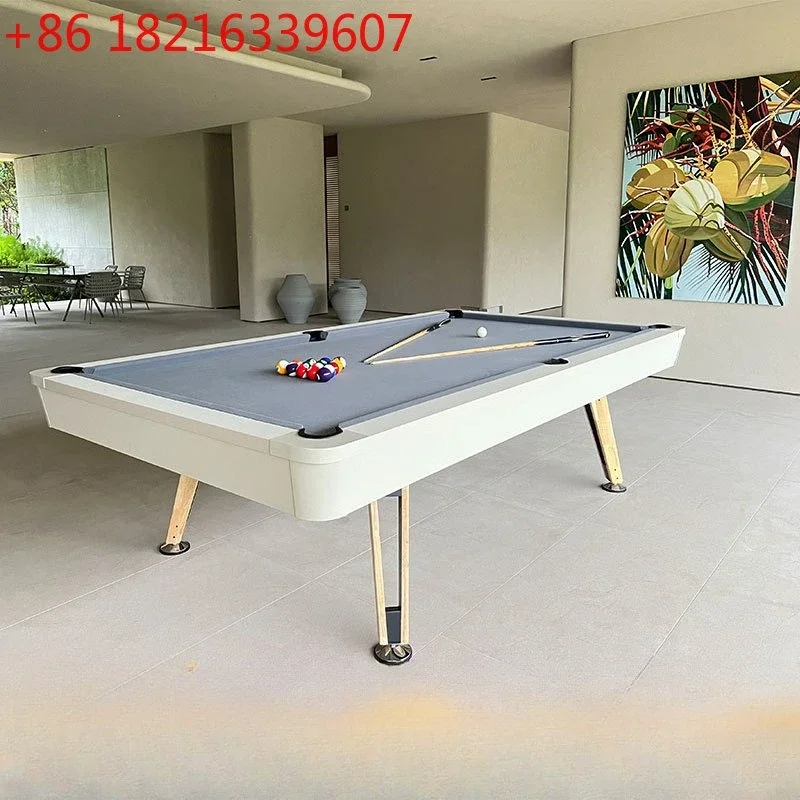 Бильярдный стол TAO American Black Eight из черного мрамора для игры в помещении, многофункциональный, два в одном (бильярд и настольный теннис)