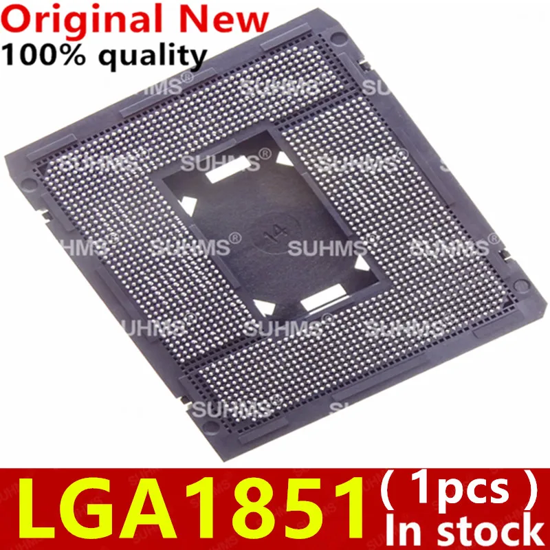 LGA1851 LGA1700 LGA 1851 LGA 1700 untuk Motherboard Mainboard Solder BGA Dudukan Soket CPU dengan Bola Timah