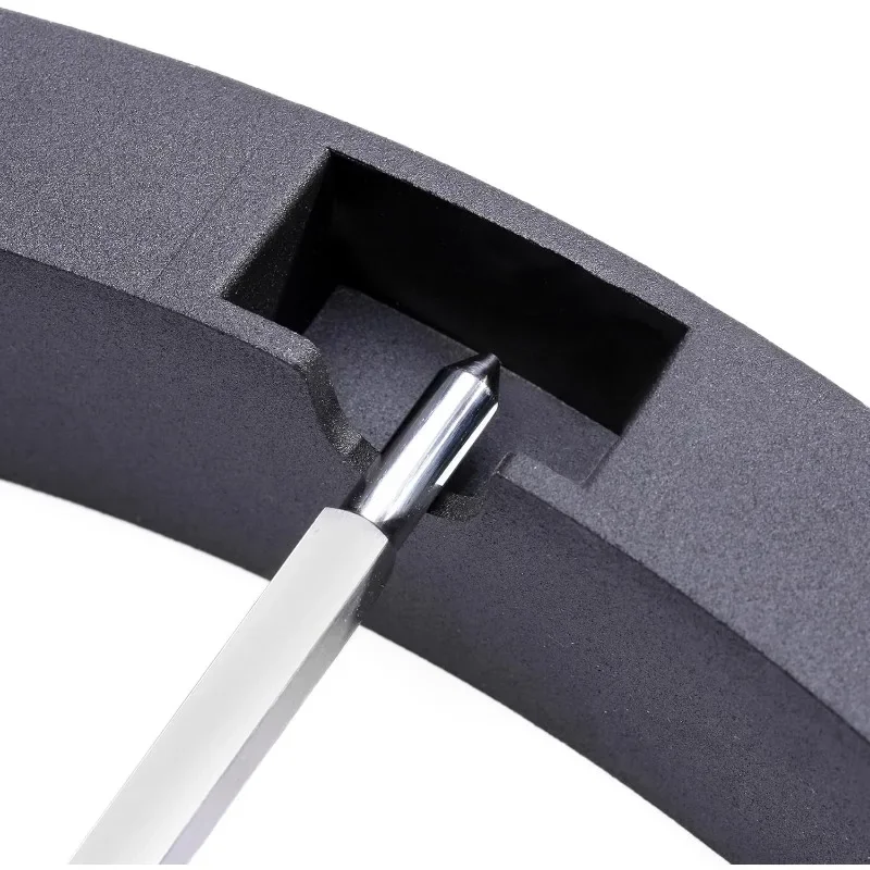 ملحق ملحق مشواة لشوايات جو الكلاسيكية مقاس 18 بوصة مع الفولاذ المقاوم للصدأ، موديل KJ-TISSERIENA #3