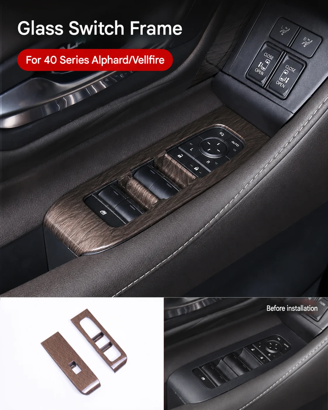 Car Wood Grain Interior Trim P - огляд і ціна Woodworking Zone