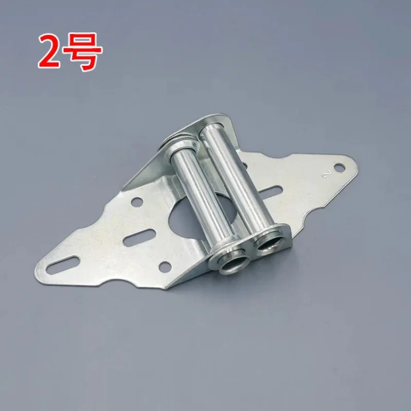 Garage door hinge flap door track hinge double rail top wheel small piece garage door accessories upper bracket lower bracket