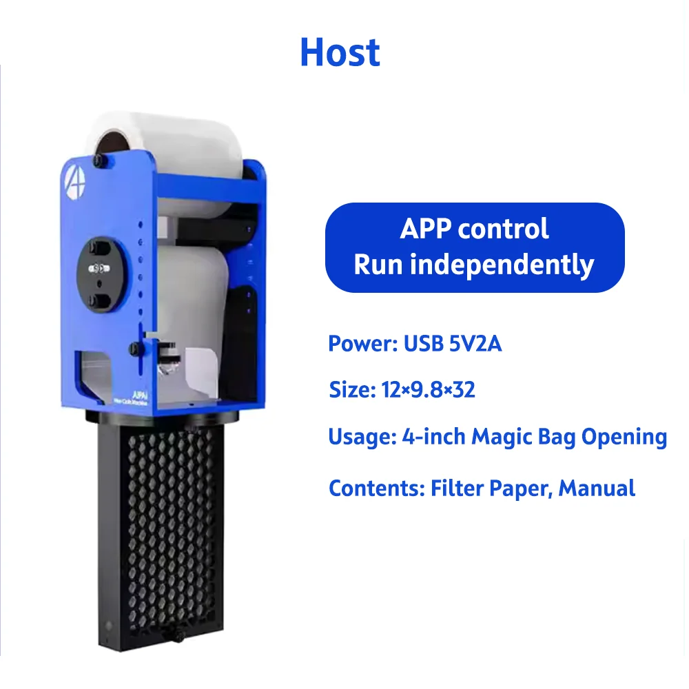 

AIPAI FIO Intelligent Filter Roll System, Automatic Series of Application-Controlled Filter Cloth Machine, Connectable