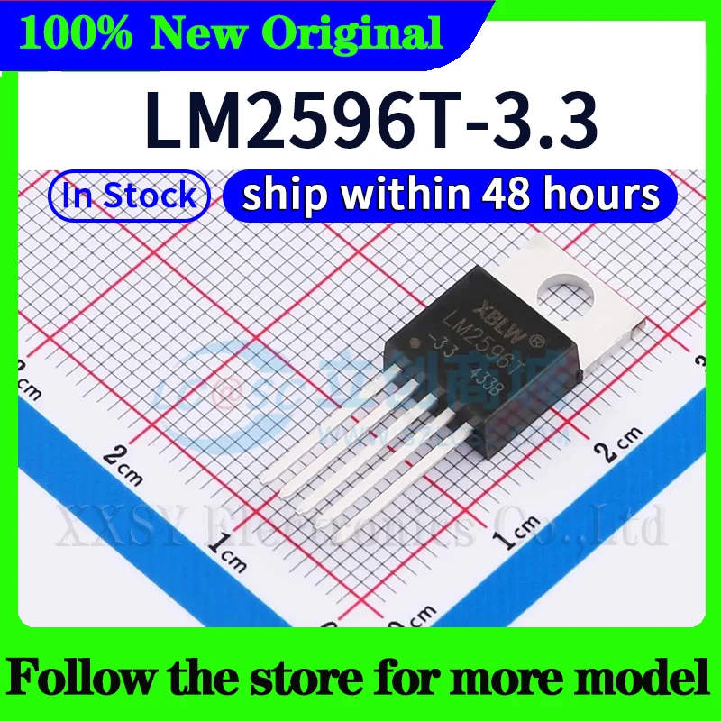 LM2596T-ADJ LM2596T-12 LM2596T-5.0 LM2596T-3.3 Alta qualidade Novo