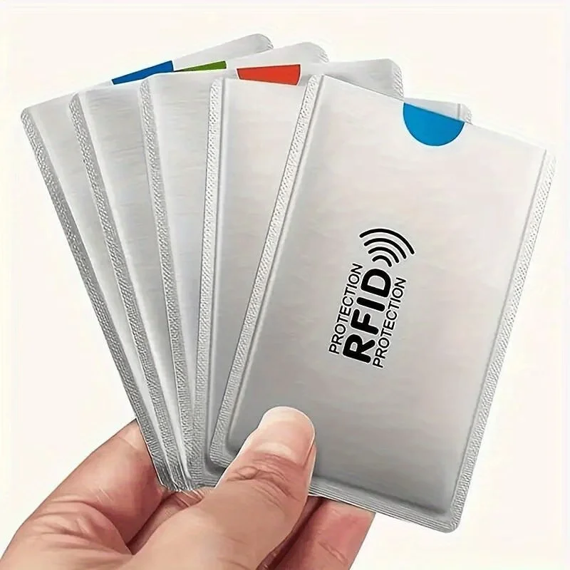 

10-50Pcs Anti Theft for Rfid Credit Card Protector Blocking Cardholder Sleeve Skin Case Covers Protection Bank Card Case
