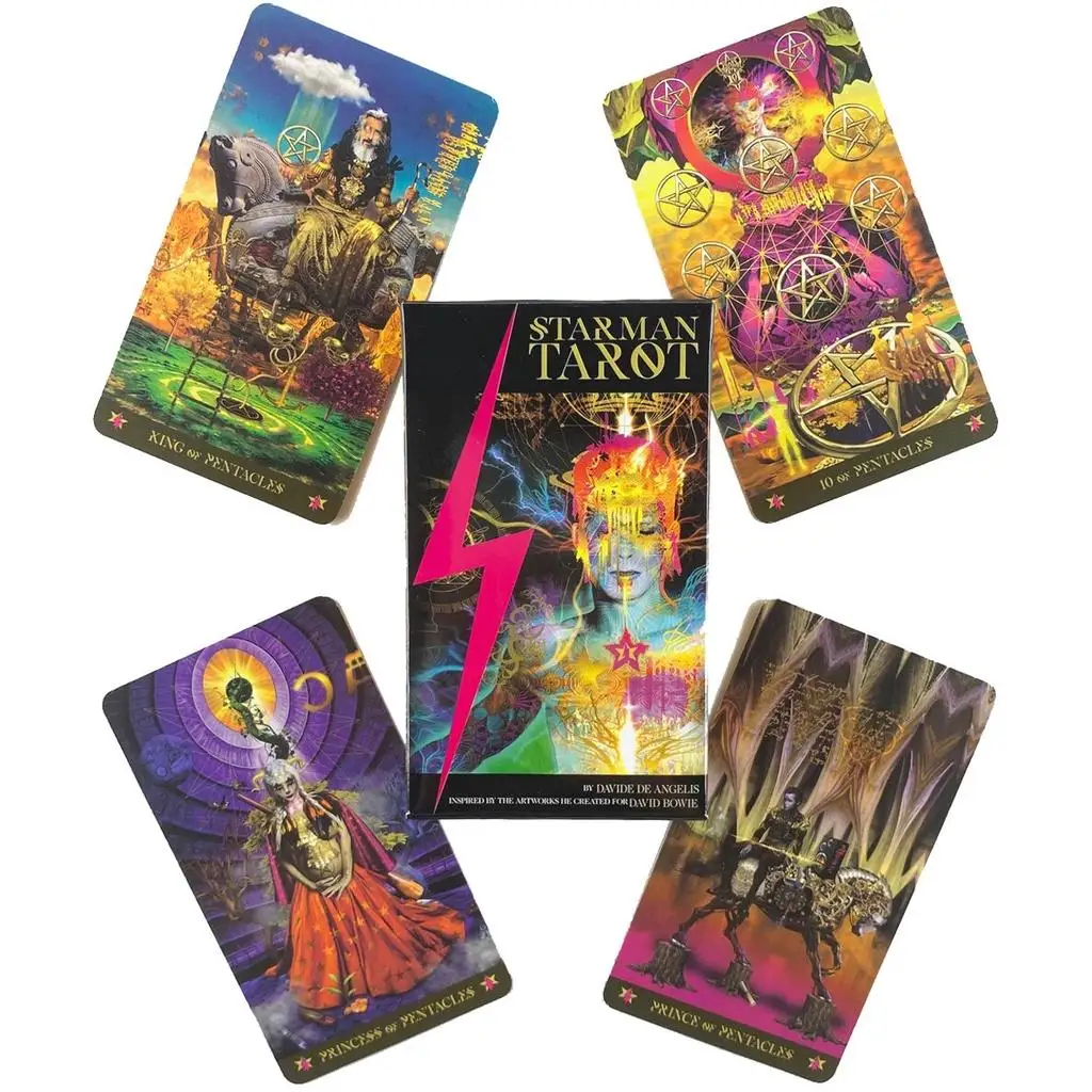 Starman Tarot Deck Leisure Party Board Game Fortune-telling Prophecy Oracle Cards