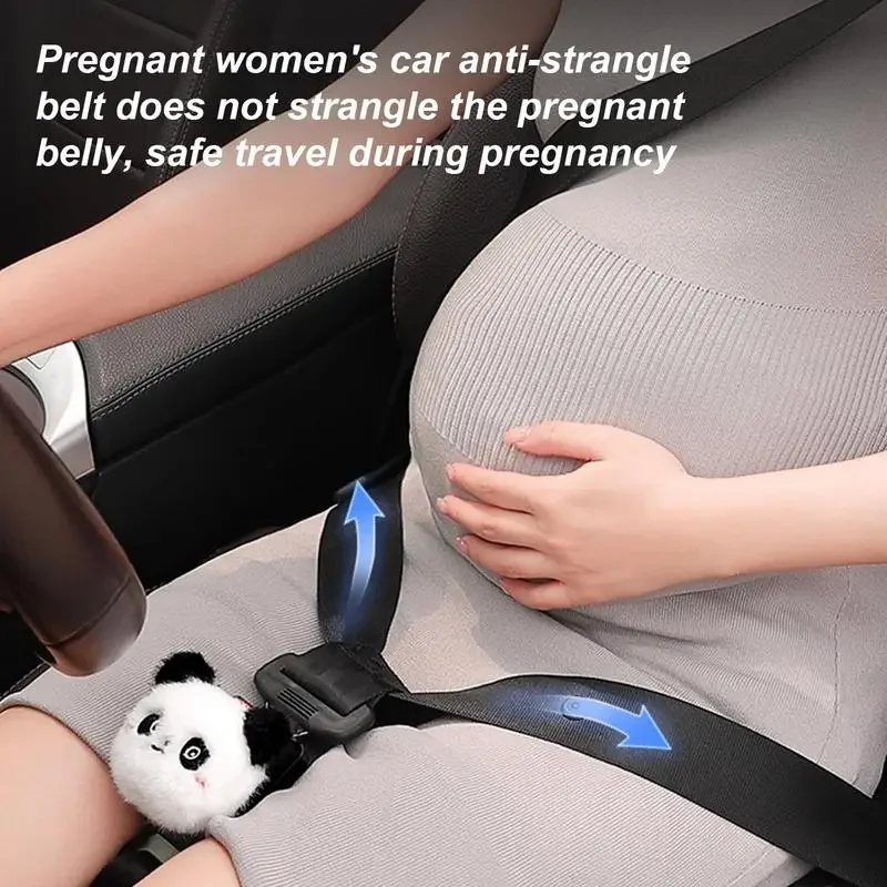

Pregnancy Safety Belt for Car Maternity Seat Belt with Animal Design Adjustable Car Seat Belt for Maternity Moms Belly Accessory