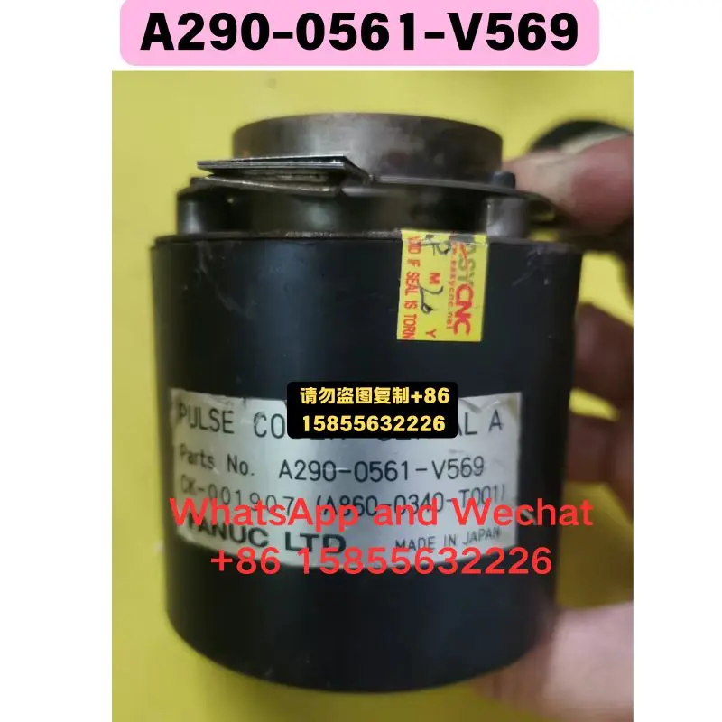Used OEM disassembled parts A290-0561-V569  A860-0340-T001 encoder Functional test OK Fast delivery