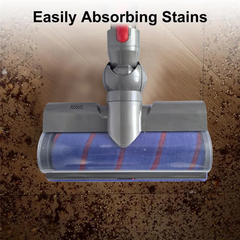 

AT59 Vacuum Attachments Motor Head For Dyson V7 V8 V10 V11 V15 Cordless Vacuums Brus With LED Dust Lights For Carpet Floor