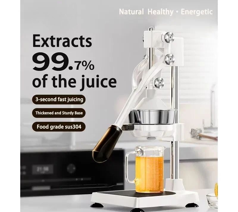 Handheld Manual Juicer for Fruits and Vegetables Dual Grinding Tool Easy to Disassemble Portable Kitchen Gadget