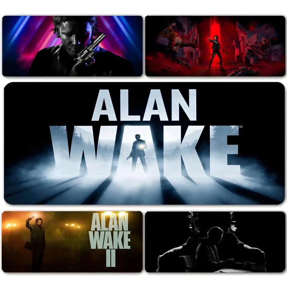 Alan Wake Alan Wake Mouse Pad Large Mouse Pad For Computer Laptop Keyboard Gaming Desk Mat Gamer Office Accessories