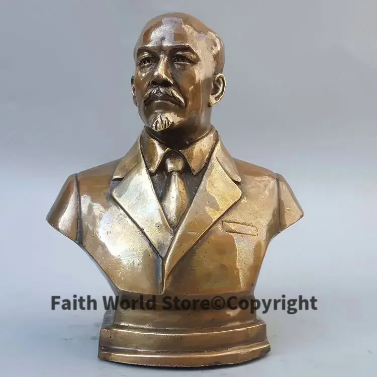 Special offer # TOP at Collection -Soviet Union Russia Moscow great leader Vladimir Ilyich Ulyanov Lenin bronze statue